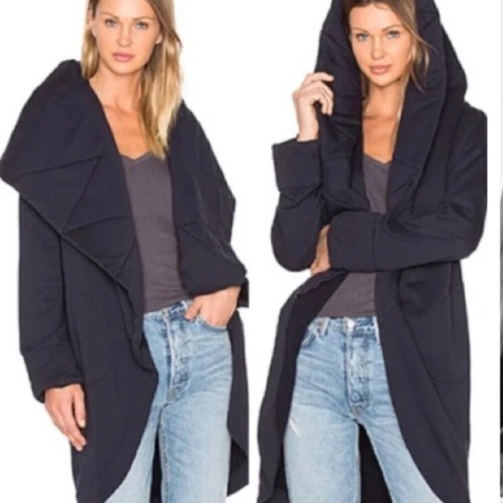 Young Fabulous & Broke size Medium large sandrine quilted cocoon Gray coat